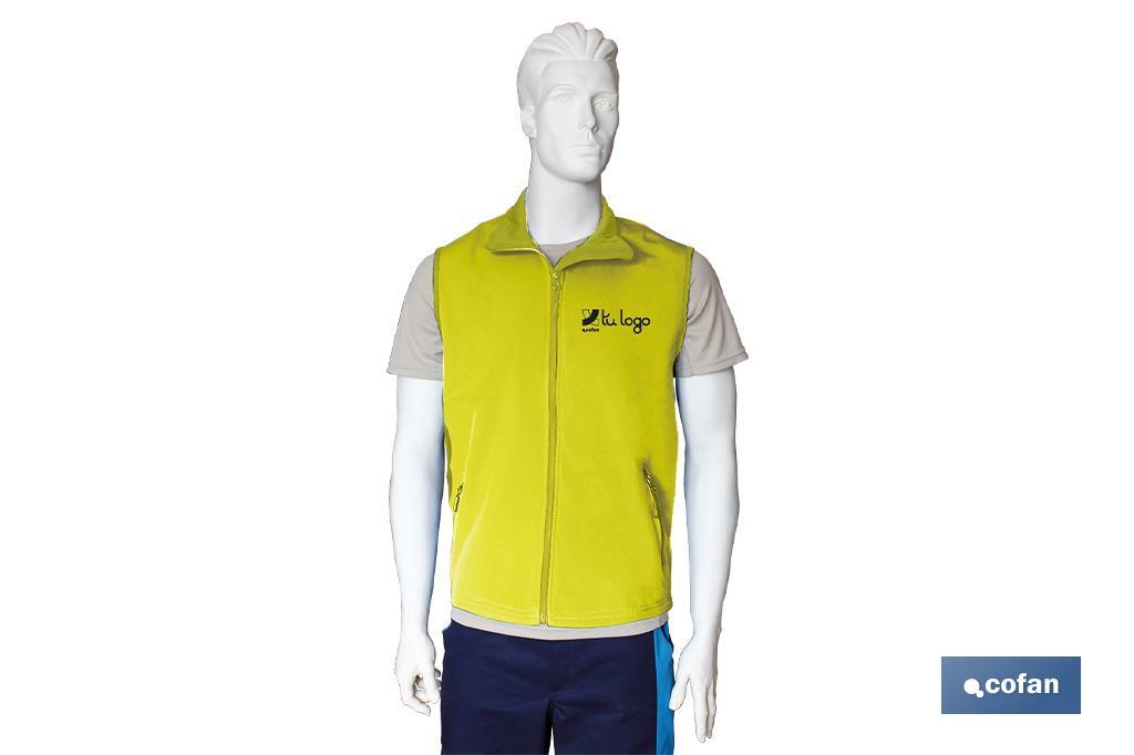 Sleeveless vest with two front pockets - Cofan